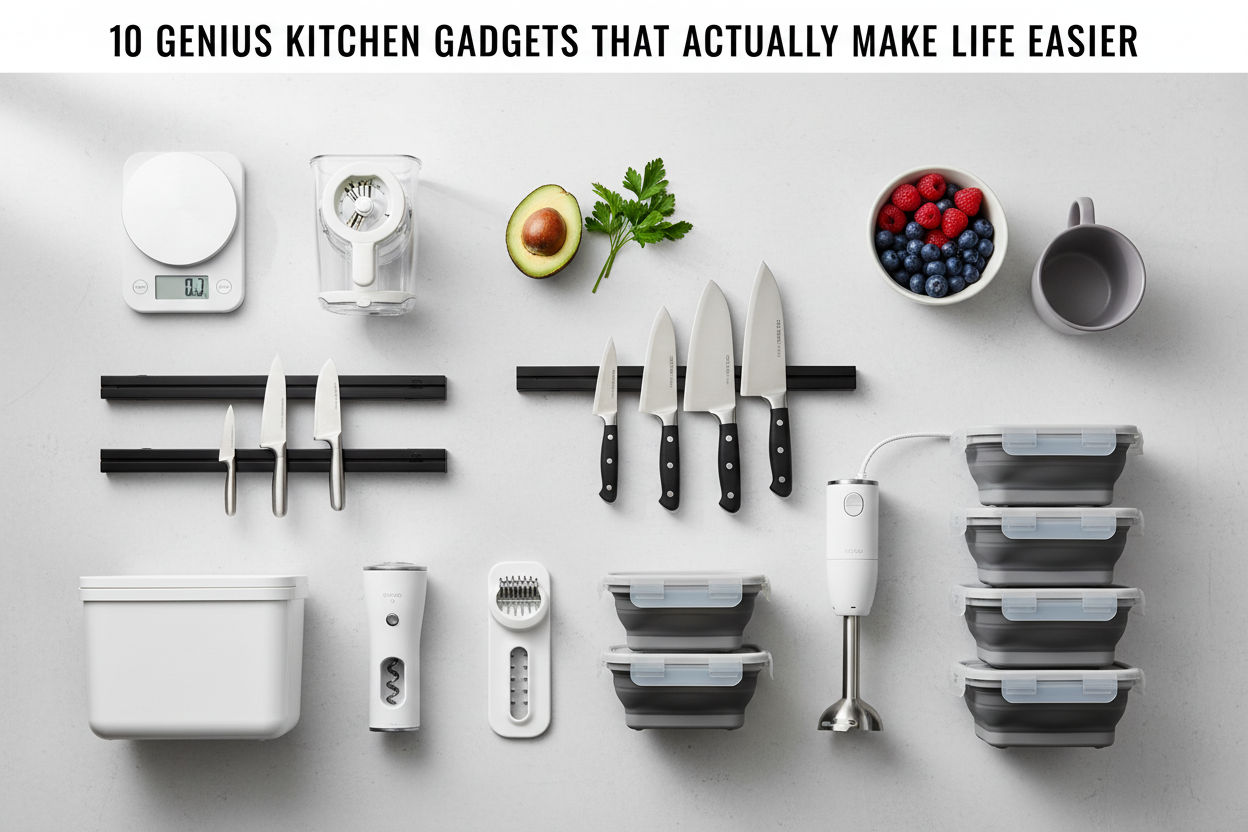 10 Genius Kitchen Gadgets That Actually Make Life Easier