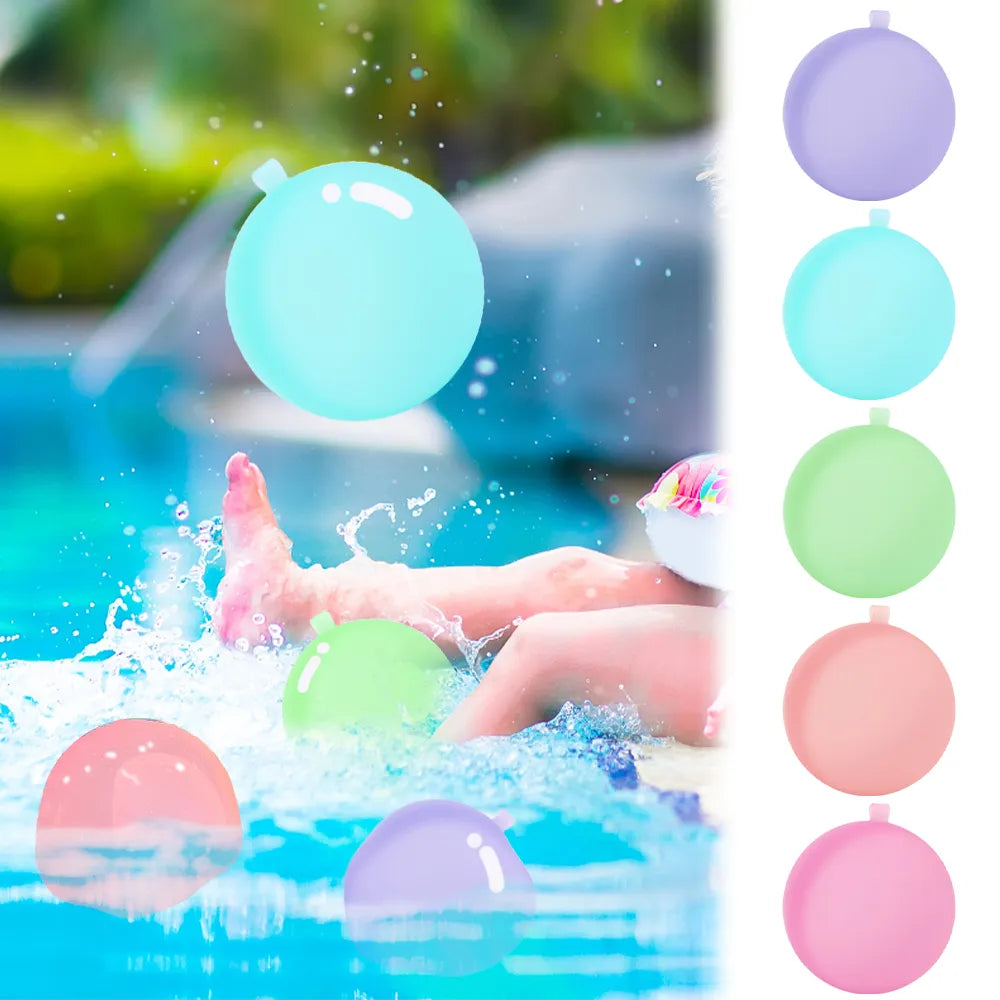 {NovaBloom}™ Reusable Water Balloons (12 pcs)