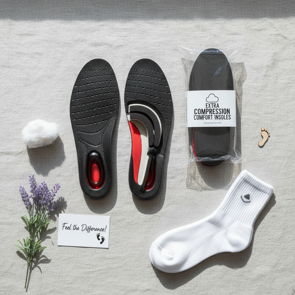 NovaBloom™ | 🥾 Extra Compression Insoles - Step into Comfort! 🌟