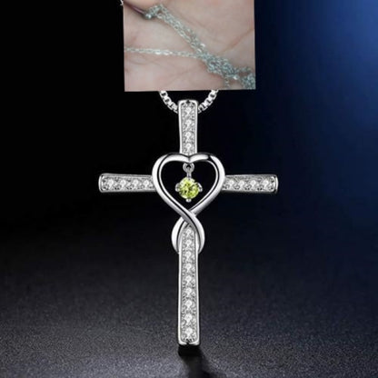 Infinity love necklace gift for women jewellery