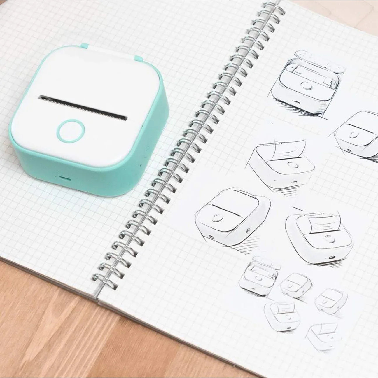 {Nova Bloom} | 📸 Mini Portable Photo Printer – Snap & Go! 🖼️✨