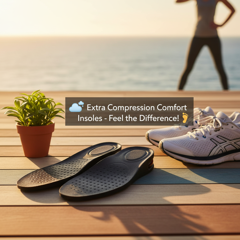 NovaBloom™ | 🥾 Extra Compression Insoles - Step into Comfort! 🌟
