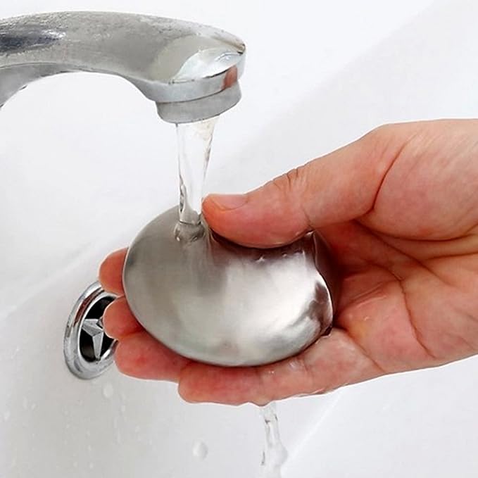 NovaBloom™ | ✨ Stainless Steel Soap for Odor Elimination 🧼