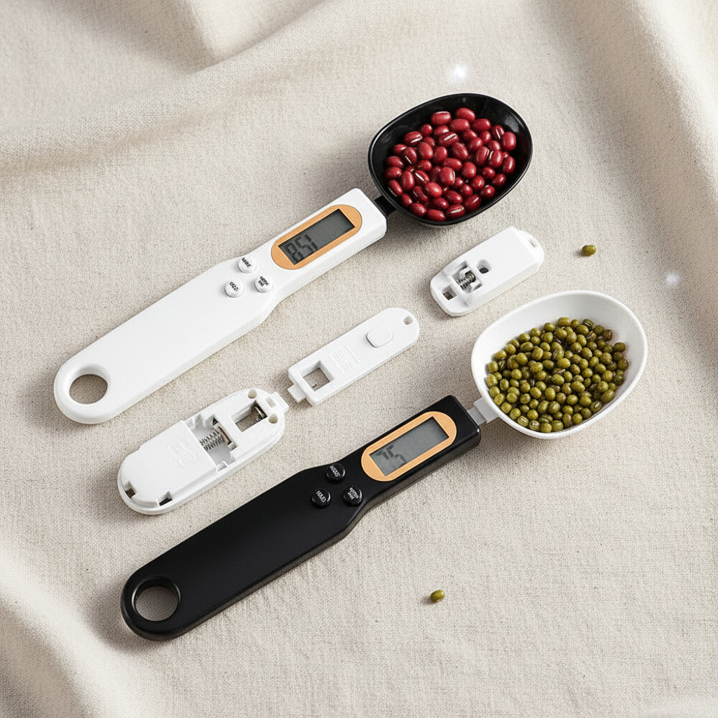 NovaBloom™ | 🔍 Smart LCD Digital Measuring Spoon for Precise Cooking 🍽️