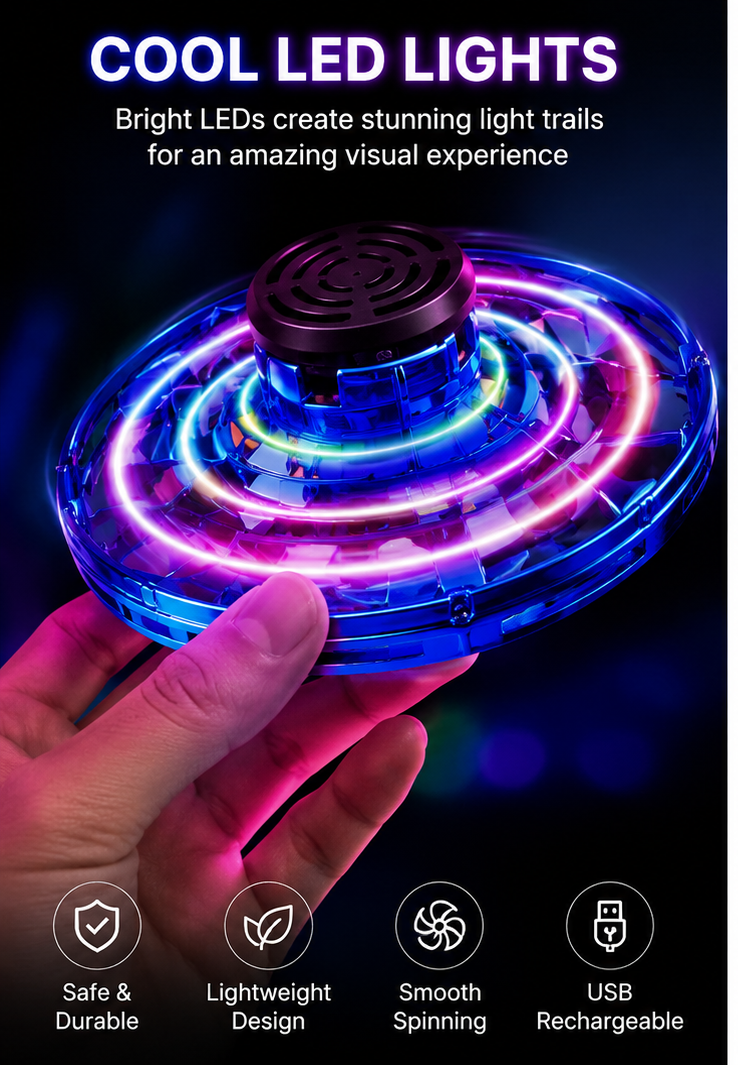 {NovaBloom}✨ Flying Spinner – Defy Gravity & Bring Magic Home! ✨