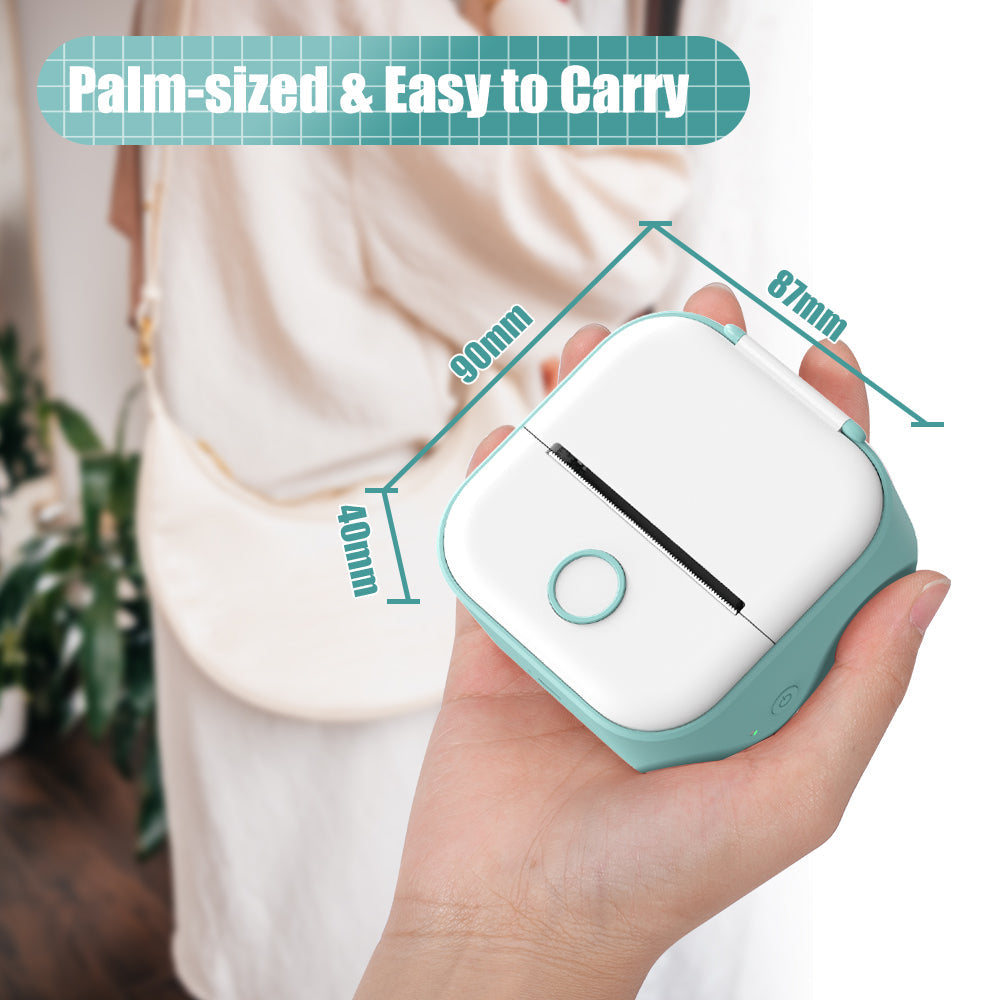 {Nova Bloom} | 📸 Mini Portable Photo Printer – Snap & Go! 🖼️✨