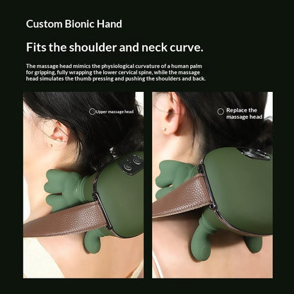 Shoulder and neck pain relief massager