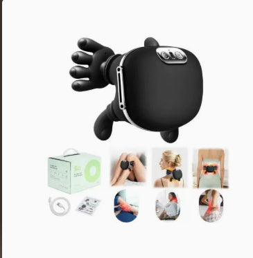 Neck massager with USB charging cable