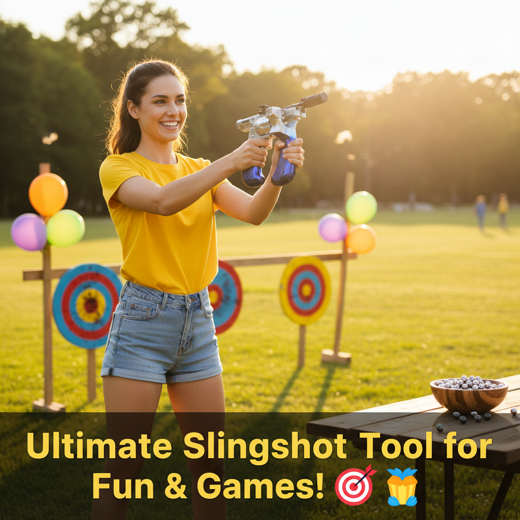 {NovaBloom} ™ |🔥 Ultimate Laser Slingshot Gadget for Fun! 🎯