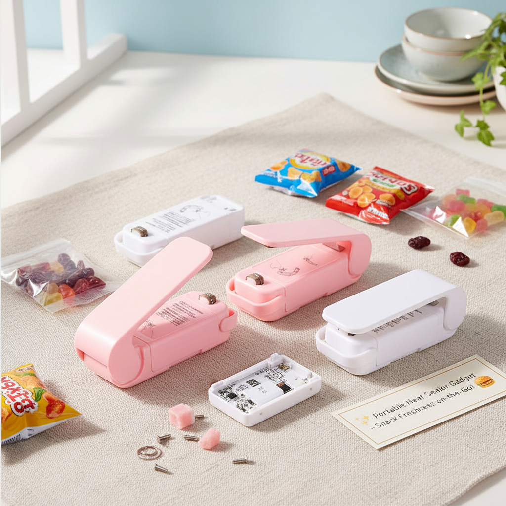 NovaBloom™ | ✨ Ultimate Portable Heat Sealer ⚡️ - Keep Your Snacks Fresh!