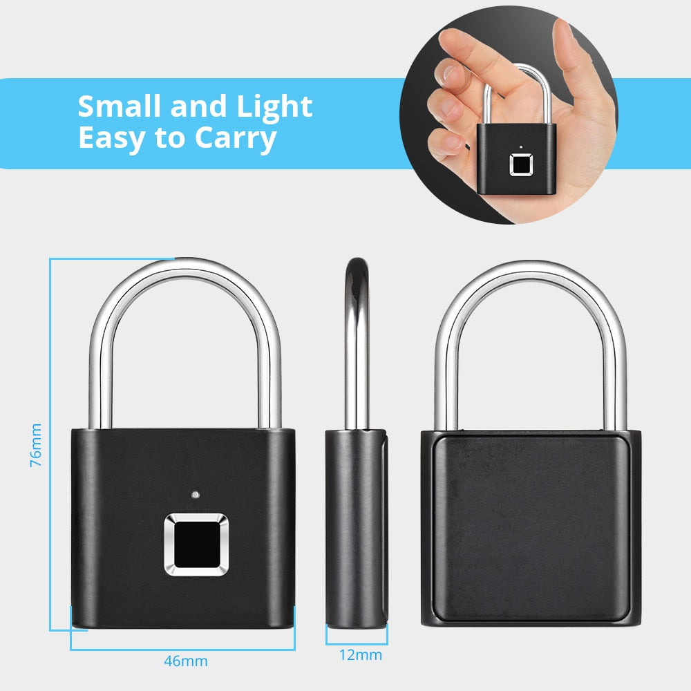 {Nova Bloom} | 🔒 Smart Biometric Fingerprint Lock - Next Gen Security! 🚀