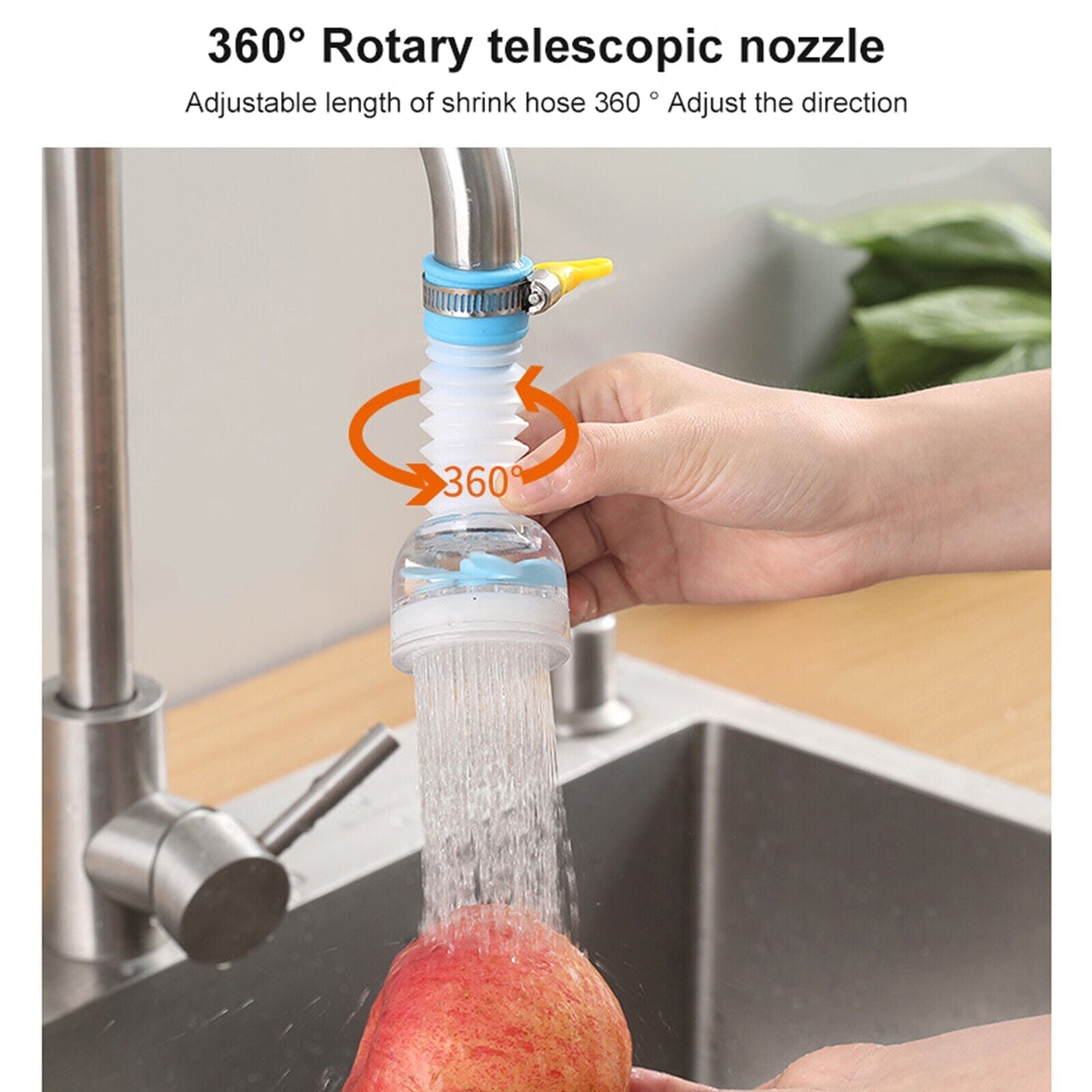 [Novabloom]™ 360-Rotation Kitchen Sink Faucet Extenders